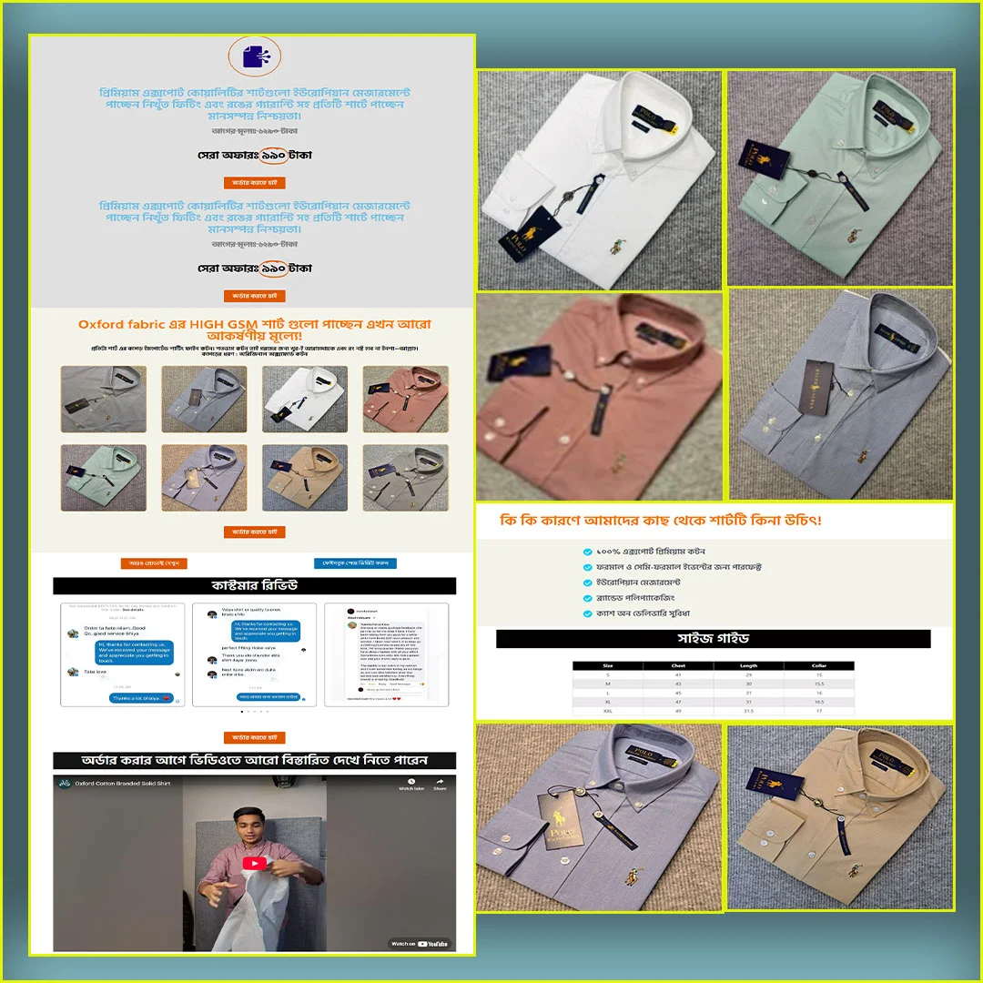 Ralph Lauren Solid Shirt – Cartflows Landing Page